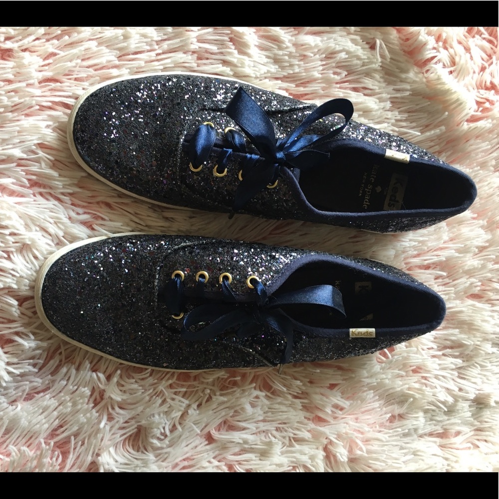 Keds Kate spade glitter sneakers